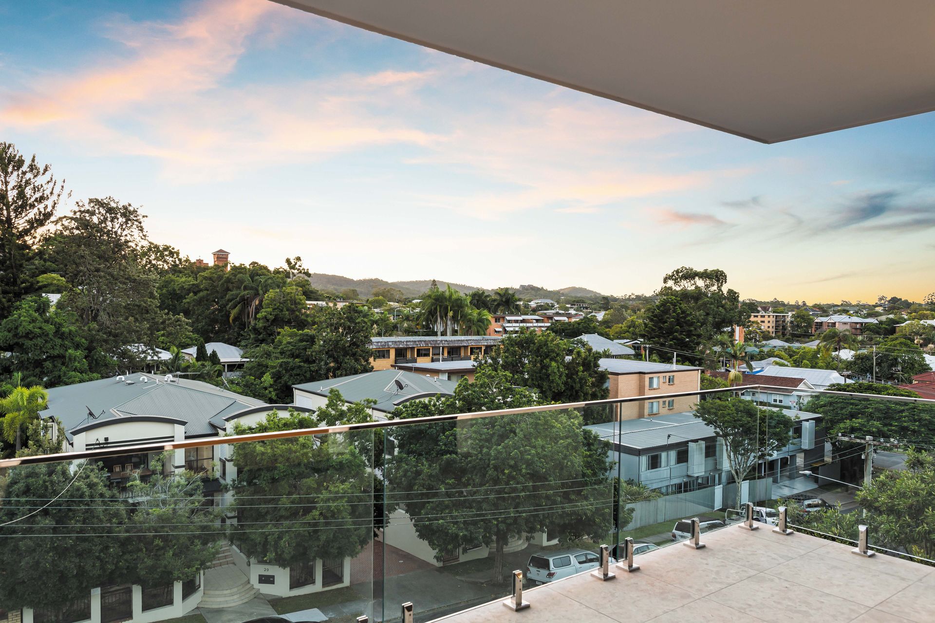 Balcony outlook over Toowong