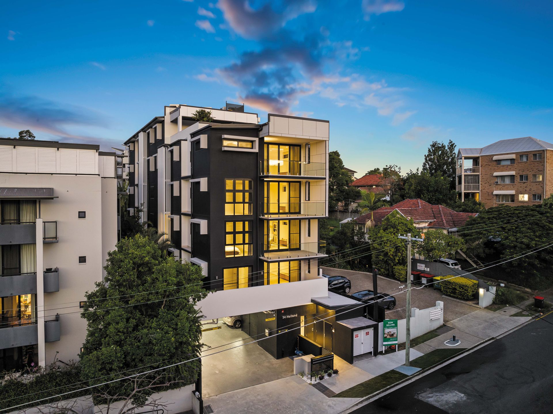 Aerial angle view of Holland Residences
